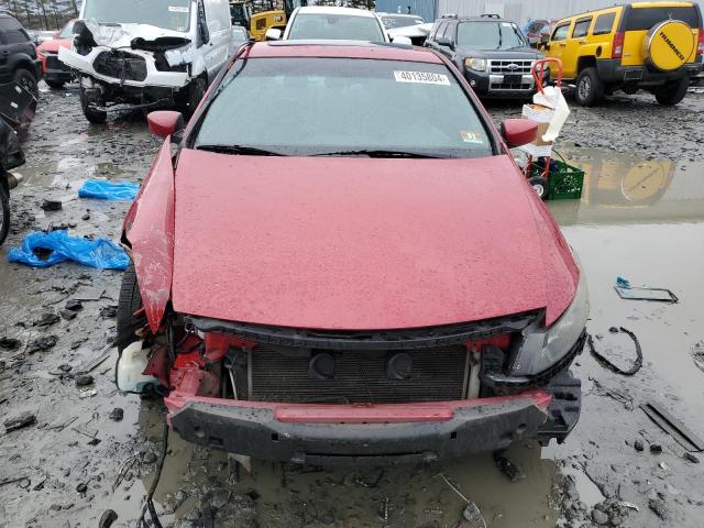 1HGCS12899A015802 - 2009 HONDA ACCORD EXL RED photo 5