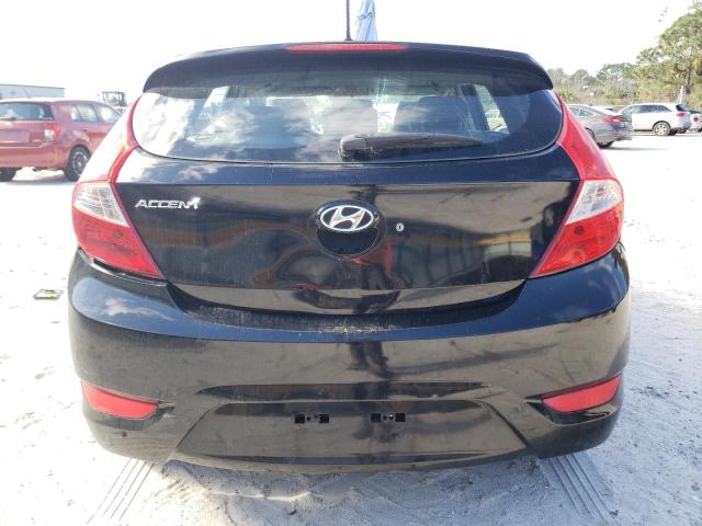 KMHCU5AE9DU087237 - 2013 HYUNDAI ACCENT GLS BLACK photo 6