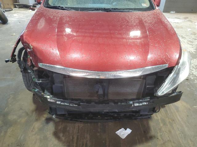 5NPEB4AC3EH942344 - 2014 HYUNDAI SONATA GLS RED photo 11