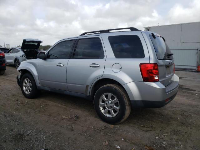 4F2CY0C78BKM06291 - 2011 MAZDA TRIBUTE I SILVER photo 2