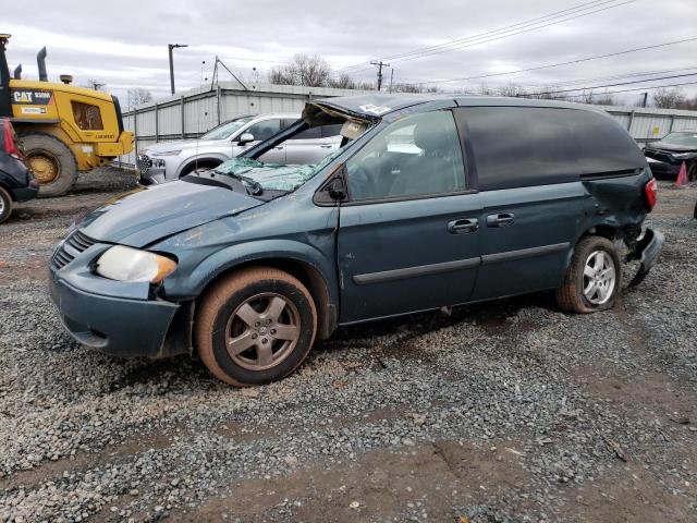 1D4GP45R66B756117 - 2006 DODGE CARAVAN SXT GRAY photo 1