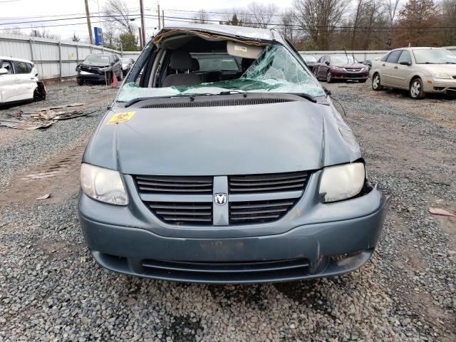 1D4GP45R66B756117 - 2006 DODGE CARAVAN SXT GRAY photo 5