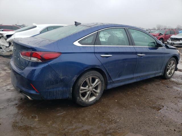 5NPE34AF8KH812174 - 2019 HYUNDAI SONATA LIMITED BLUE photo 3