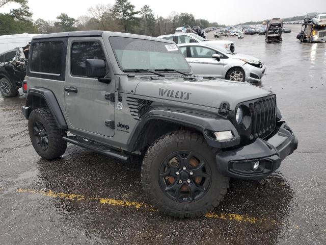 1C4GJXAG9MW760463 - 2021 JEEP WRANGLER SPORT GRAY photo 4