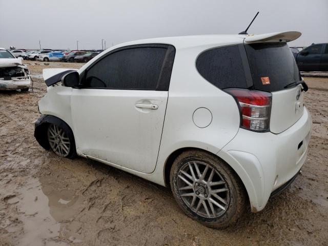 JTNJJXB09DJ022744 - 2013 TOYOTA SCION IQ WHITE photo 2