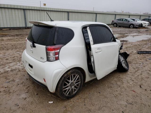 JTNJJXB09DJ022744 - 2013 TOYOTA SCION IQ WHITE photo 3