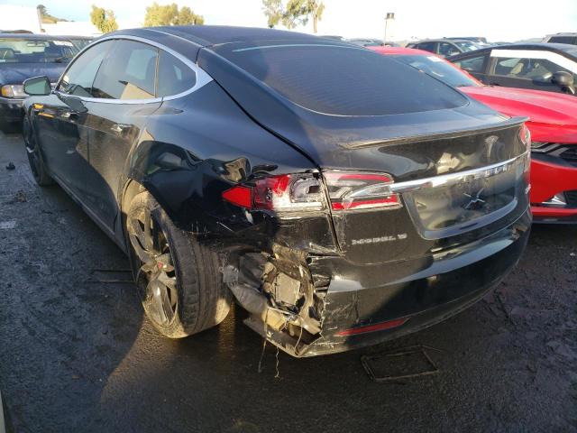 5YJSA1E41JF285480 - 2018 TESLA MODEL S 黑色 照片 2