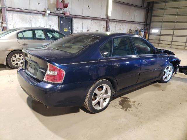 4S3BL626067220663 - 2006 SUBARU LEGACY 2.5I LIMITED BLUE photo 3