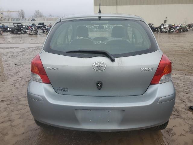 JTDJT903995256437 - 2009 TOYOTA YARIS SILVER photo 6