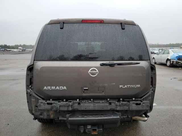 5N1AA0NC2FN622871 - 2015 NISSAN ARMADA SV BROWN photo 6