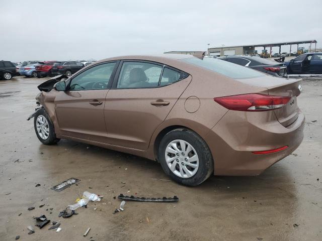 5NPD74LF6HH141982 - 2017 HYUNDAI ELANTRA SE BROWN photo 2