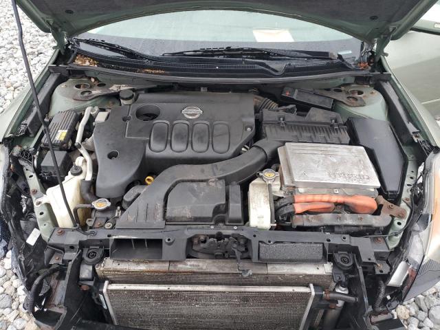 1N4CL21E27C219048 - 2007 NISSAN ALTIMA HYBRID GREEN photo 11