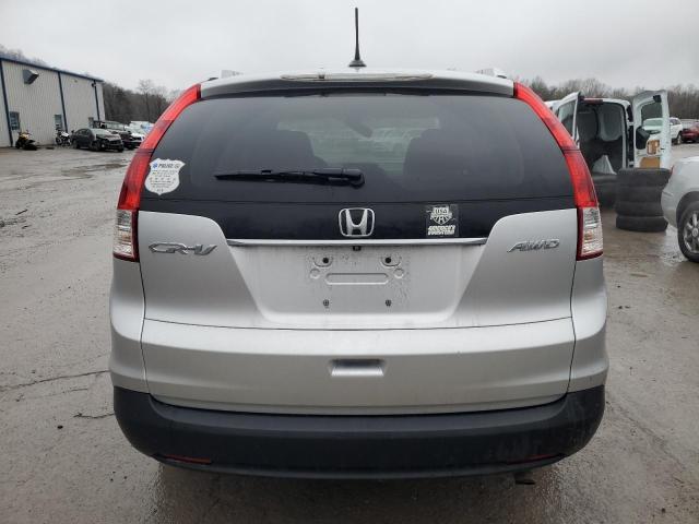 2HKRM4H70EH675376 - 2014 HONDA CR-V EXL SILVER photo 6