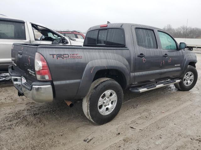 5TFJU4GN6FX089753 - 2015 TOYOTA TACOMA DOUBLE CAB PRERUNNER GRAY photo 3