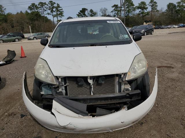 5TDZA23C06S577106 - 2006 TOYOTA SIENNA CE WHITE photo 5