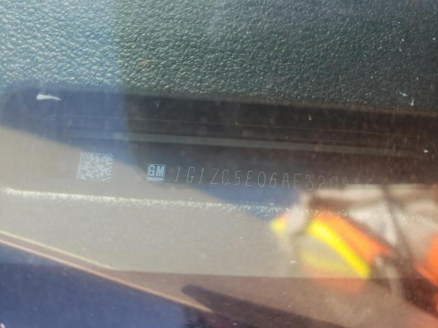 1G1ZC5E06AF320936 - 2010 CHEVROLET MALIBU 1LT ოქროსფერი ფოტო 12