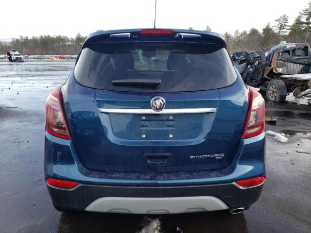 KL4CJ2SB0KB856341 - 2019 BUICK ENCORE SPORT TOURING BLUE photo 6