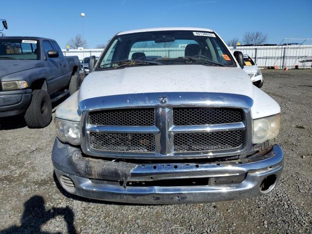 1D7HA18N33J577762 - 2003 DODGE RAM 1500 ST WHITE photo 5