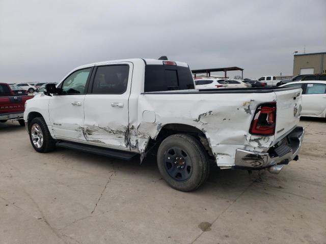 1C6SRFFT3KN533072 - 2019 RAM 1500 BIG HORN/LONE STAR WHITE photo 2