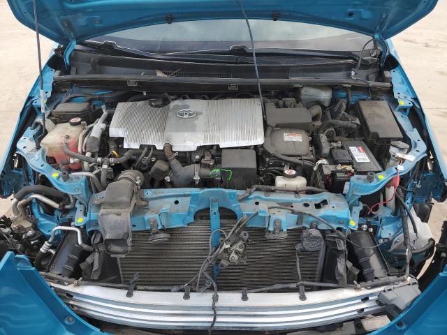 JTDKARFP7J3099270 - 2018 TOYOTA PRIUS PRIM TEAL photo 11