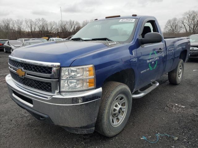 1GC0KVCG8EF163838 - 2014 CHEVROLET SILVERADO K2500 HEAVY DUTY BLUE photo 1