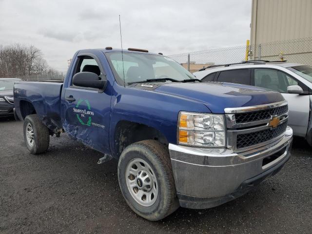 1GC0KVCG8EF163838 - 2014 CHEVROLET SILVERADO K2500 HEAVY DUTY BLUE photo 4