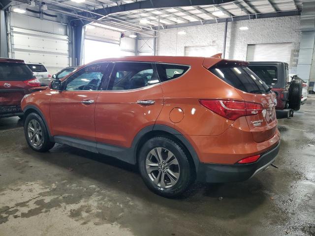 5XYZTDLB0FG240851 - 2015 HYUNDAI SANTA FE S ORANGE photo 2