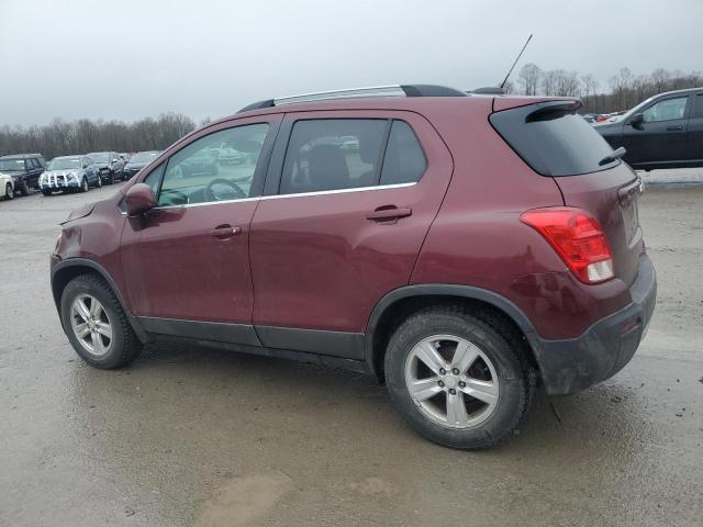 3GNCJPSBXGL123908 - 2016 CHEVROLET TRAX 1LT RED photo 2