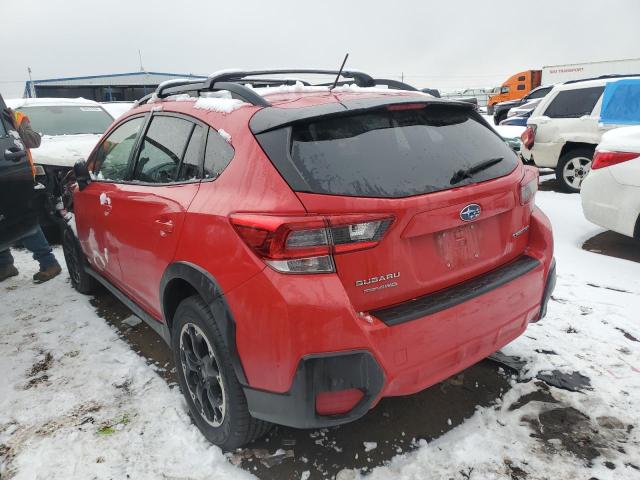 JF2GTABCXM8283678 - 2021 SUBARU CROSSTREK RED photo 2