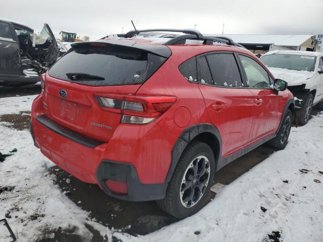 JF2GTABCXM8283678 - 2021 SUBARU CROSSTREK RED photo 3