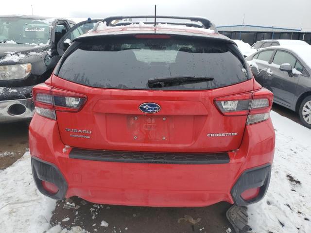 JF2GTABCXM8283678 - 2021 SUBARU CROSSTREK RED photo 6