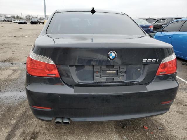 WBANU5C51AC364617 - 2010 BMW 528 I BLACK photo 6