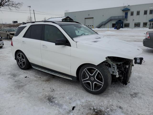 4JGDA5GB9HA993891 - 2017 MERCEDES-BENZ GLE 400 4MATIC WHITE photo 4