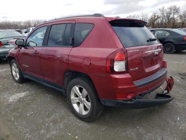 1C4NJDEB7GD638091 - 2016 JEEP COMPASS LATITUDE MAROON photo 2