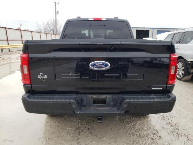 1FTFW1E89NKE96490 - 2022 FORD F150 SUPERCREW BLACK photo 6