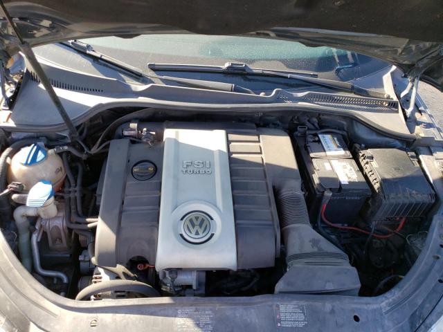 WVWAA71F78V042855 - 2008 VOLKSWAGEN EOS TURBO GRAY photo 11