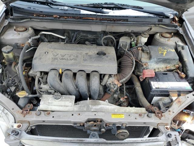 2T1BR38E14C269992 - 2004 TOYOTA COROLLA CE GRAY photo 11