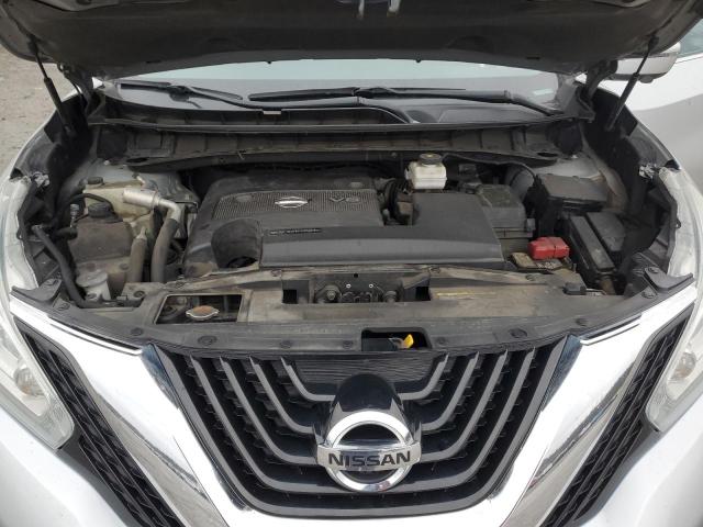 5N1AZ2MHXHN158152 - 2017 NISSAN MURANO S SILVER photo 12