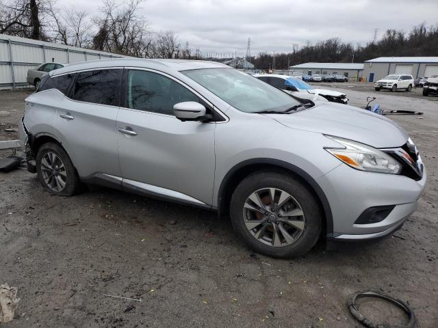 5N1AZ2MHXHN158152 - 2017 NISSAN MURANO S SILVER photo 4