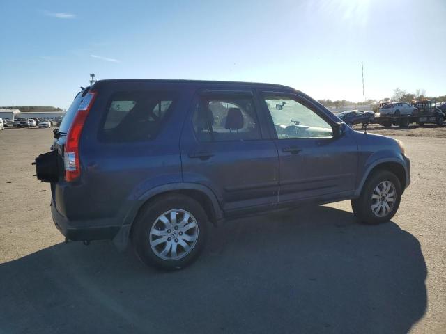 JHLRD78825C039373 - 2005 HONDA CR-V EX BLUE photo 3