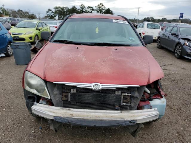 2A4GM684X6R734828 - 2006 CHRYSLER PACIFICA TOURING RED photo 5