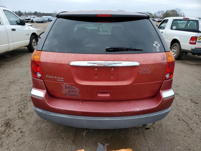 2A4GM684X6R734828 - 2006 CHRYSLER PACIFICA TOURING RED photo 6