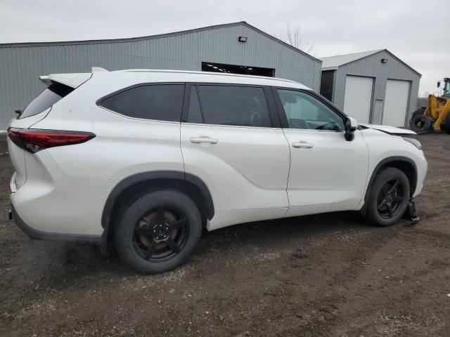 5TDGZRBH9LS034144 - 2020 TOYOTA HIGHLANDER XLE WHITE photo 3