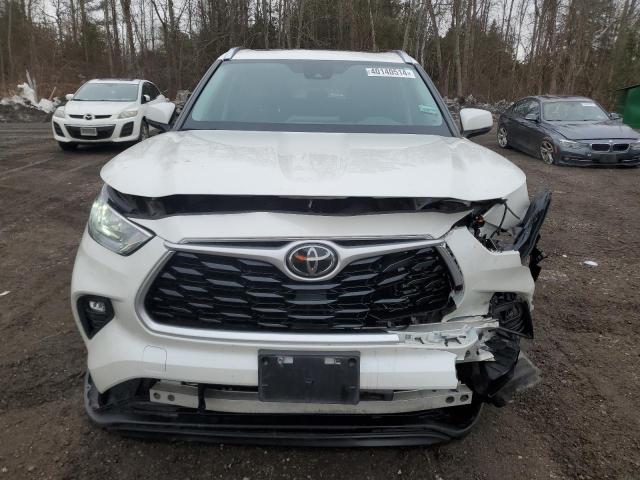 5TDGZRBH9LS034144 - 2020 TOYOTA HIGHLANDER XLE WHITE photo 5