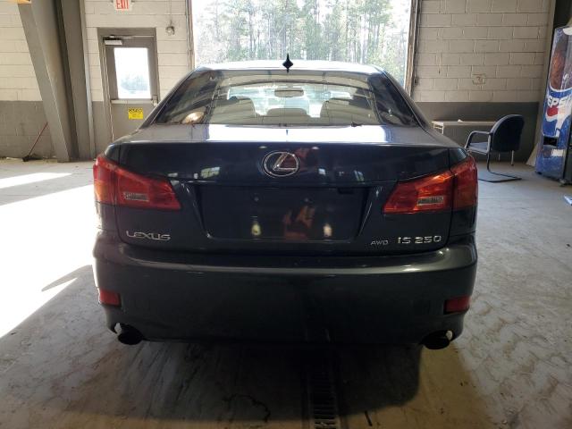 JTHCK262772014521 - 2007 LEXUS IS 250 BLACK photo 6