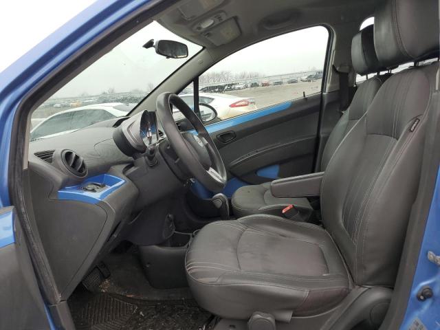 KL8CD6S97EC422961 - 2014 CHEVROLET SPARK 1LT BLUE photo 7