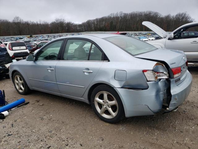 5NPEU46F87H230850 - 2007 HYUNDAI SONATA SE BLUE photo 2