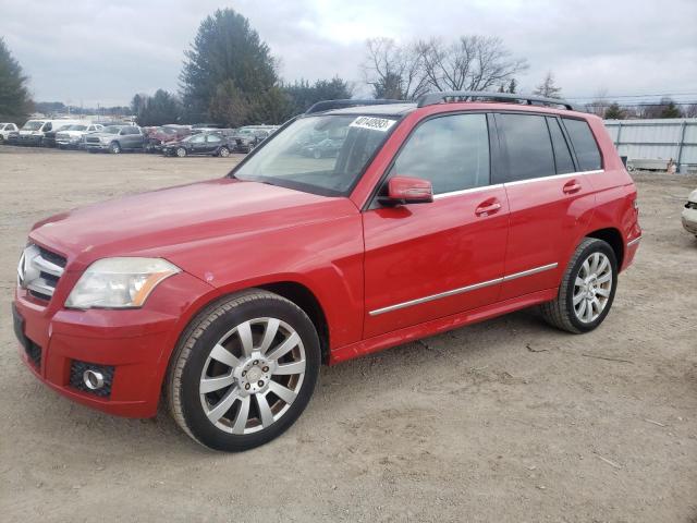 WDCGG8HB0BF548458 - 2011 MERCEDES-BENZ GLK 350 4MATIC RED photo 1