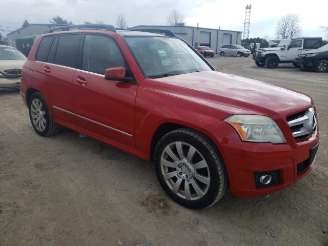 WDCGG8HB0BF548458 - 2011 MERCEDES-BENZ GLK 350 4MATIC RED photo 4