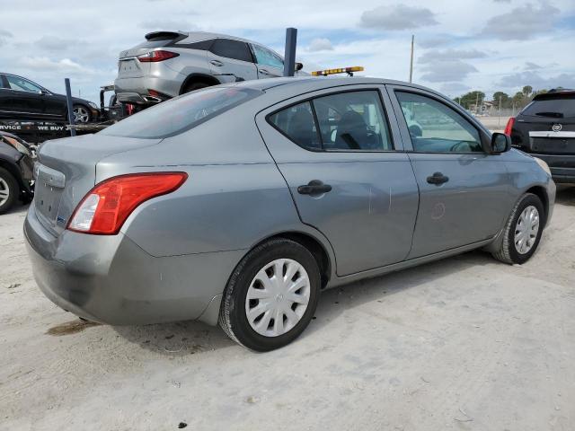 3N1CN7AP0DL833635 - 2013 NISSAN VERSA S GRAY photo 3